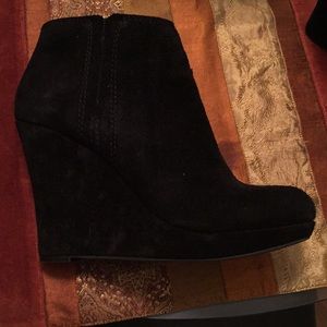Wedge booties